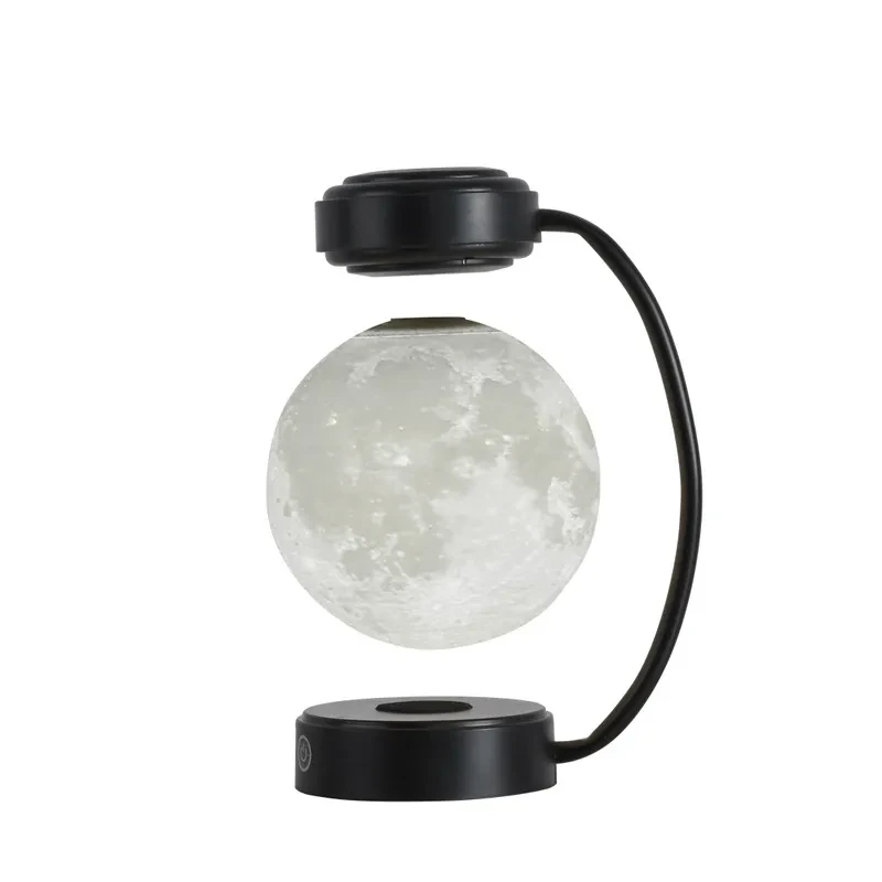 3D LED Moon Levitating Rotating Floating Lamp