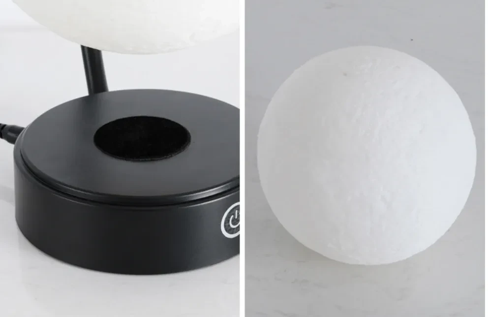 3D LED Moon Levitating Rotating Floating Lamp