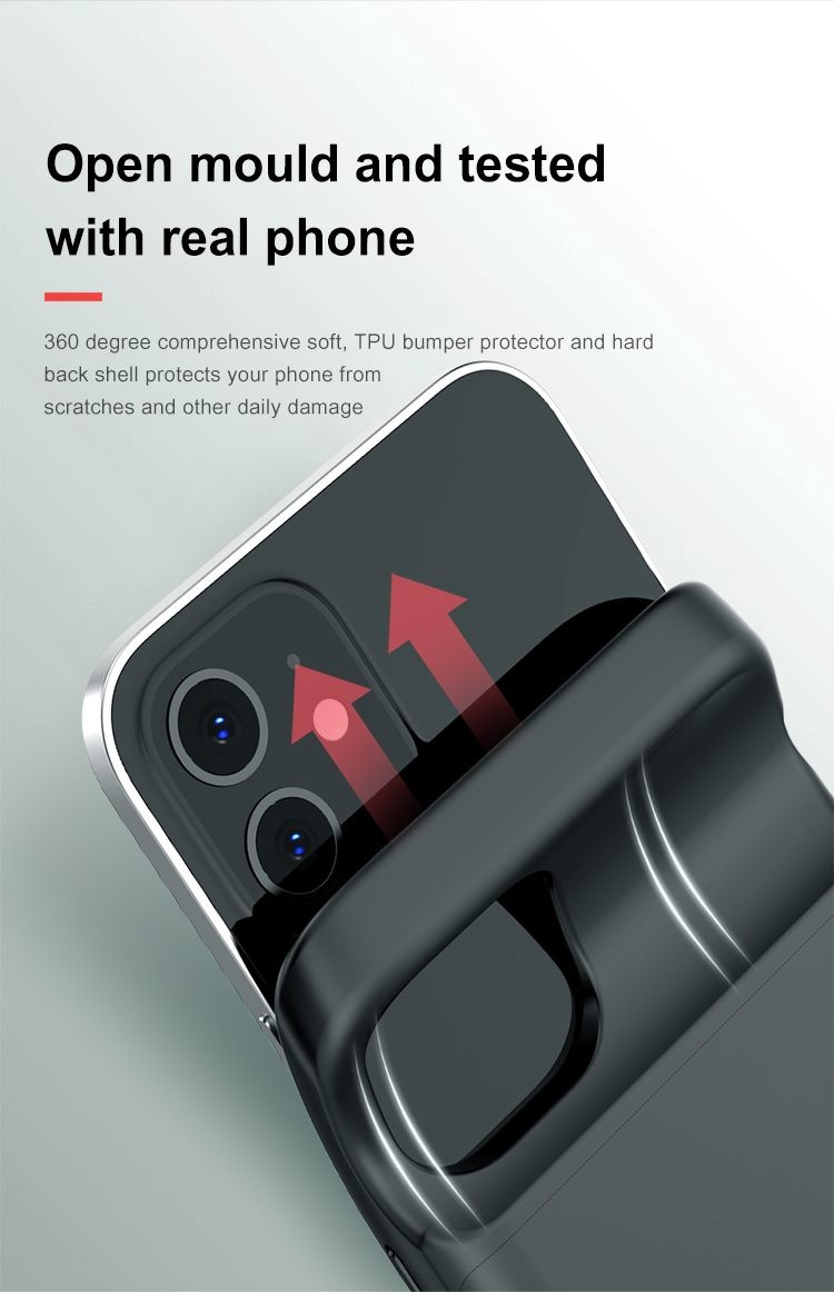 iPhone 12 Mini battery Case 4700mAh Newdery