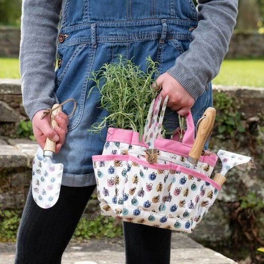 Mickey & Friends Childrens Gardening Tool Set With Bag