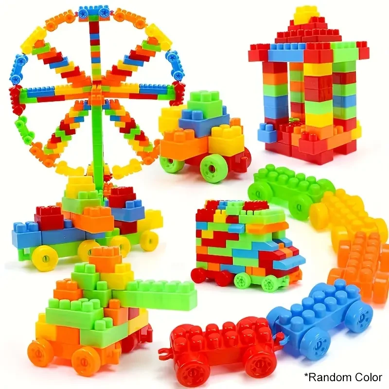 150pcs Educational Toy Blocks To Enhance Creativity And Motor Skills, Holiday Gifts Halloween/Thanksgiving Day/Christmas Gift