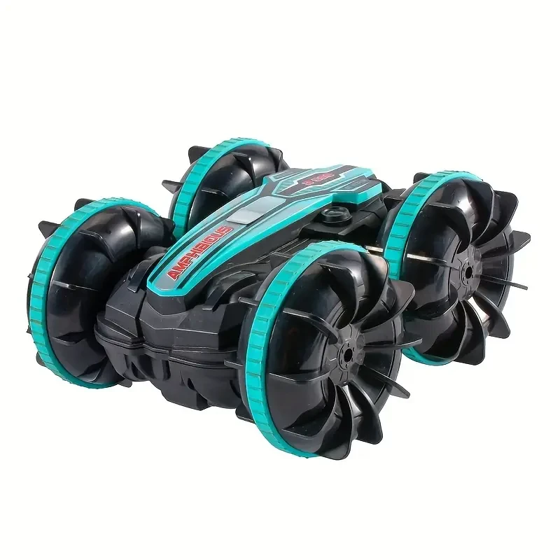 Amphibious 4WD Stunt RC Car - 360 Rotation, Gesture Control, All-Terrain