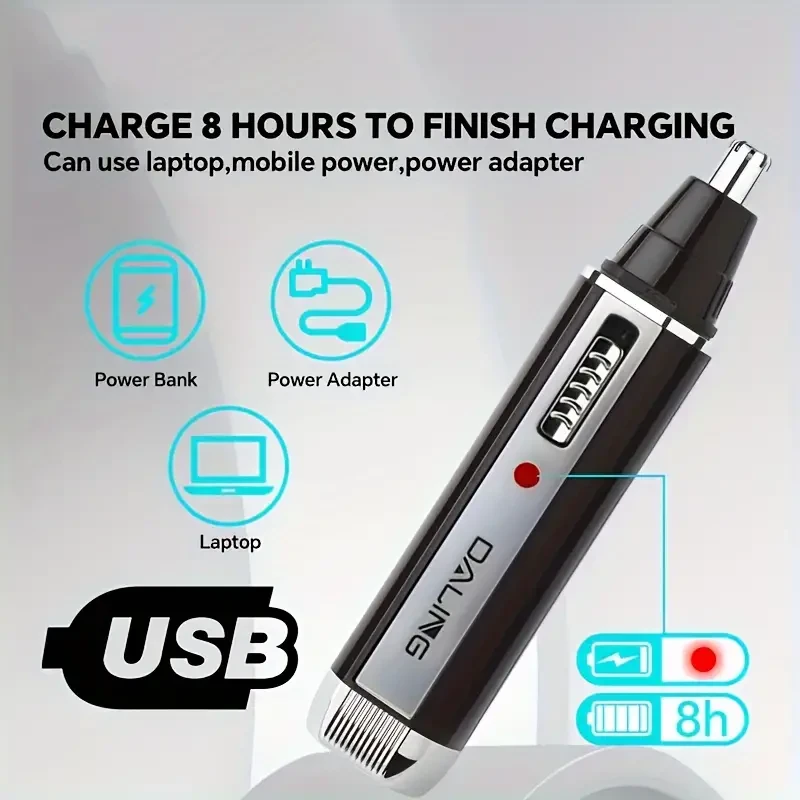 4-in-1 Ultimate Grooming Master - Rechargeable USB Electric Shaver, Multi-Functional Trimmer, Styler, and Hair Removal Machine for Men - Perfect Father's Day Gift and Ideal for Travel