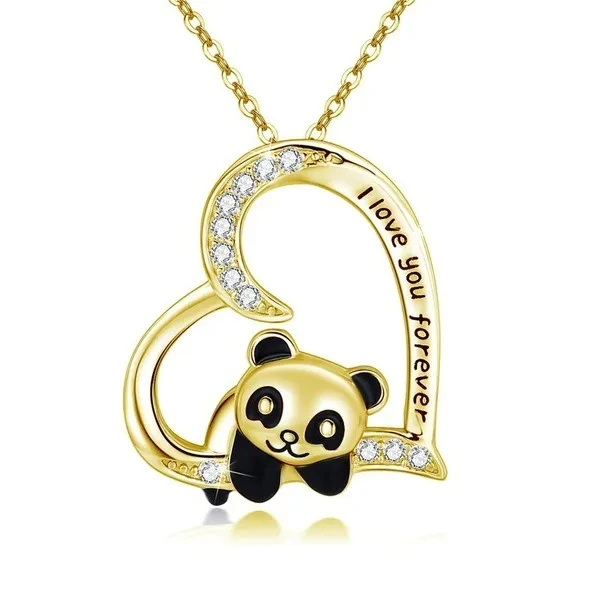 Panda Pendant Necklace
