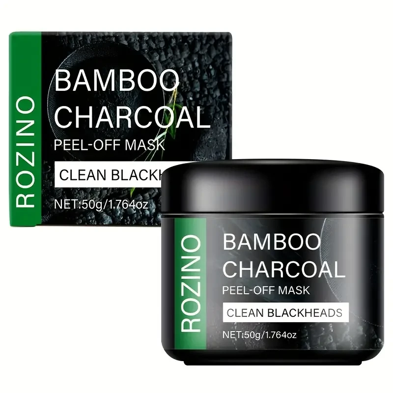 ROZINO Black Pearl Facial Mask - Hydrating & Pore-Refining
