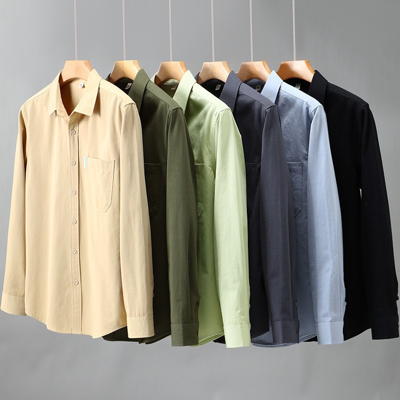 Men's Long-sleeve Cotton Shirt