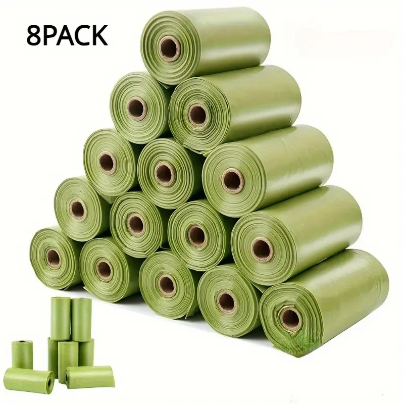 120pcs Leak-Proof Dog Poop Bags Durable & Disposable Pet Waste Bags