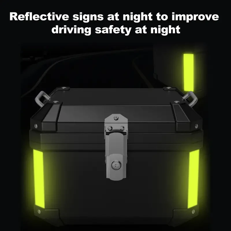 LIXADA 45L Motorcycle Rear Trunk  Waterproof Helmet & Luggage Storage Box