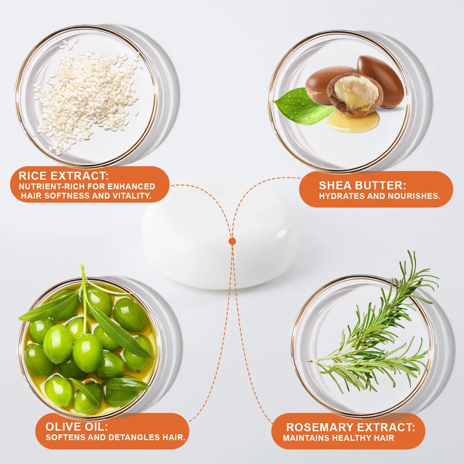 Herbal Fragrance Handmade Hair Care Soap