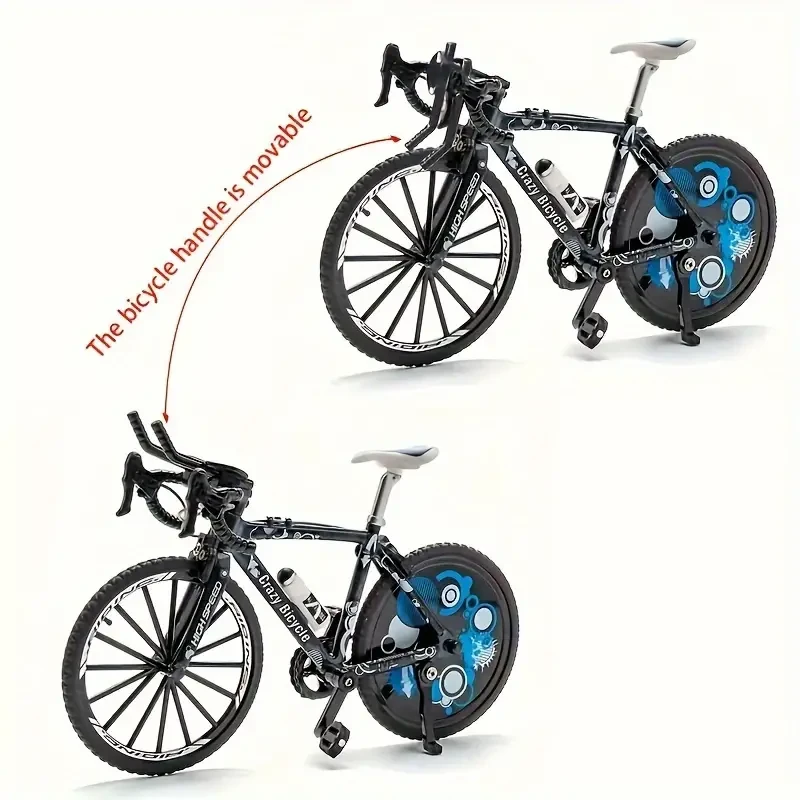 Expertly Crafted 1:8 Scale Alloy Mountain Bike Model - Themed Ornament Display & Unique Gift For Enthusiasts As Halloween Gift