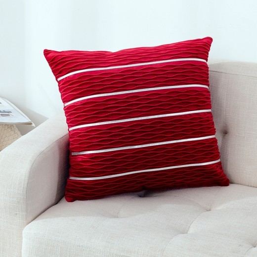 Simple Luxury Striped Pillow Cover