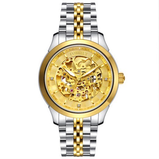 Hollow-out Full-automatic Mechanical Men's Business Casual Watch