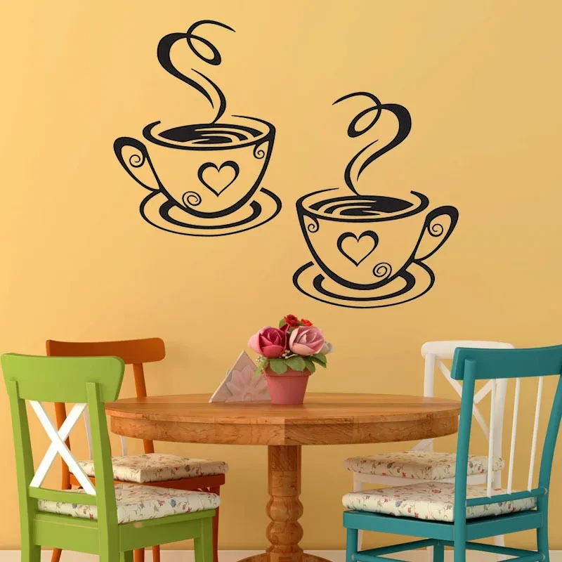 Coffee Cup Wall Sticker