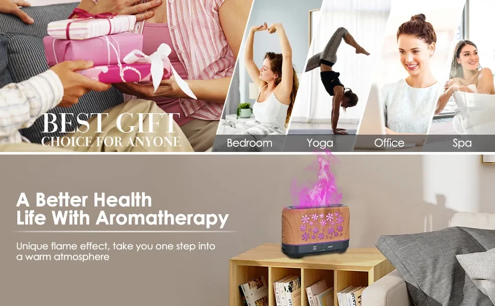 Christmas Snowflake Pattern Humidifier