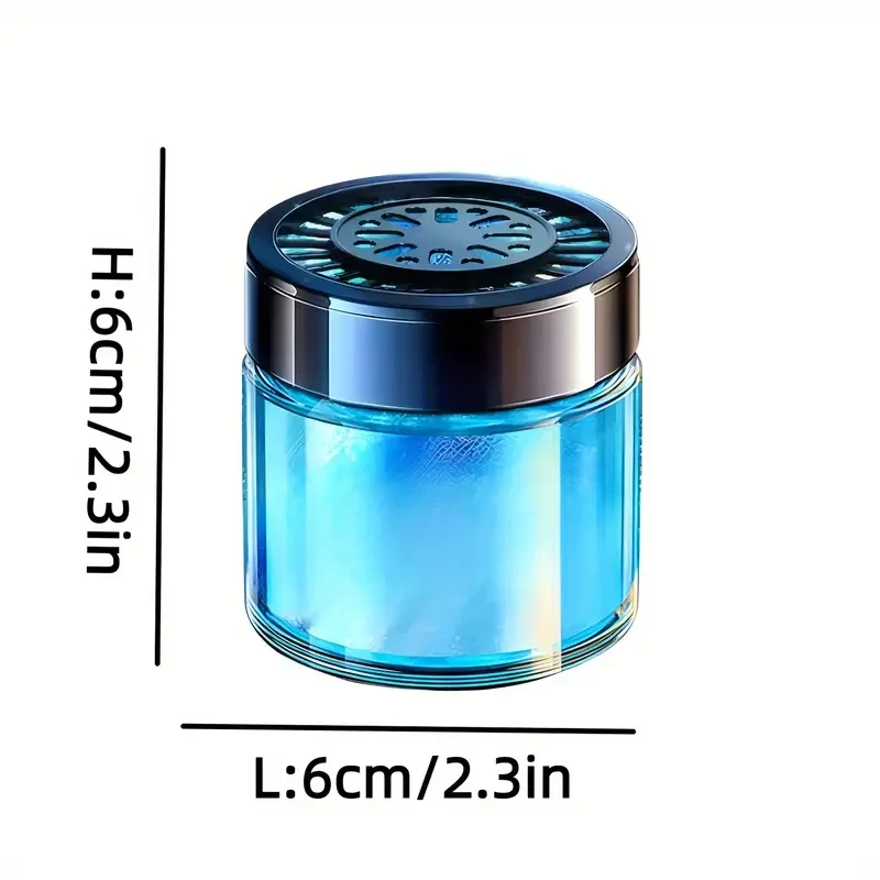 6pcs Solid Car Air Fresheners  Plant-Based Aromatherapy