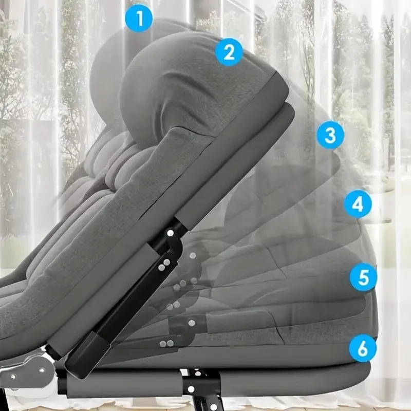 Portable Folding Bed  Aluminum Frame, Adult Size