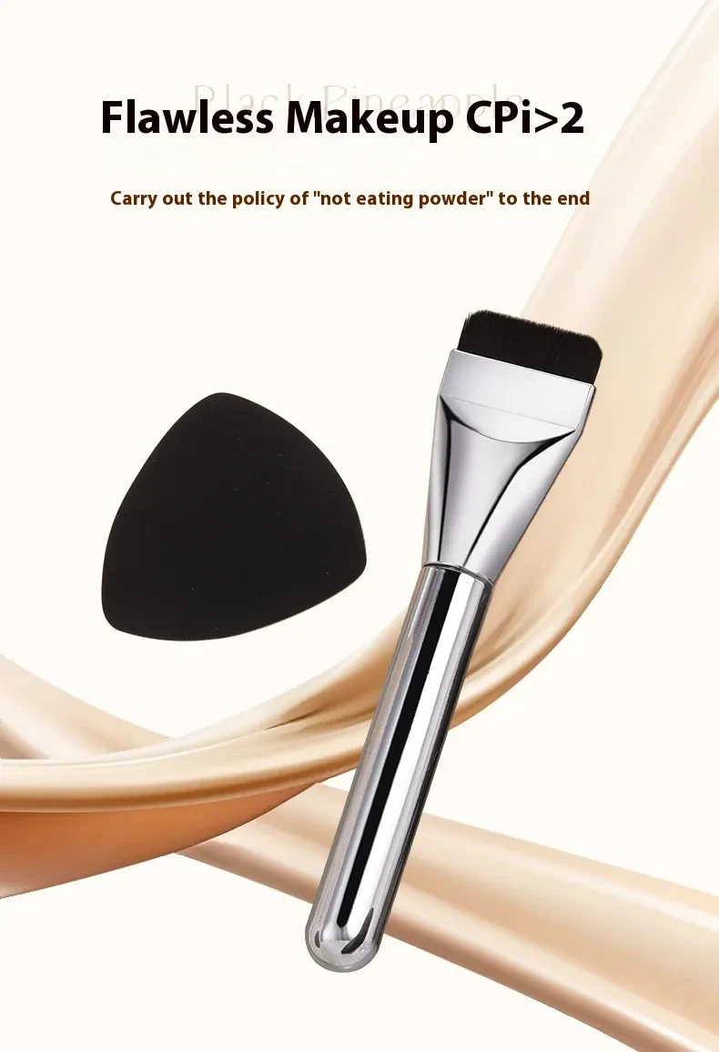 Black Pineapple CP Brush Set Powder Foam Mat Ultra Soft Double Sided