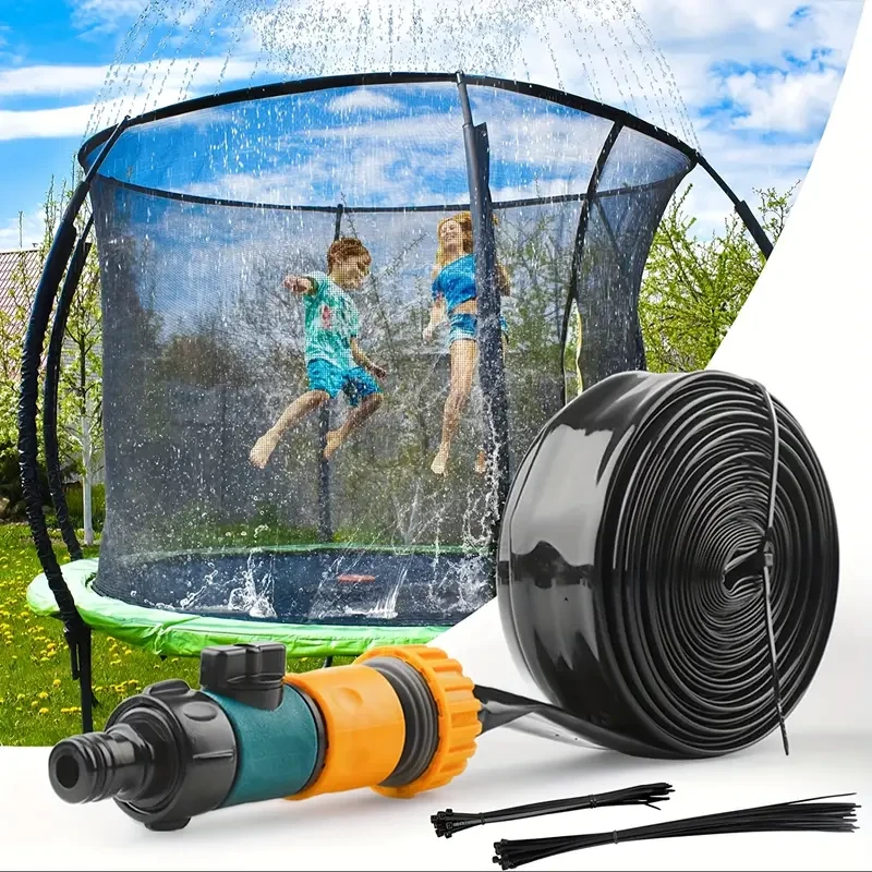 15M Trampoline Water Sprinklers Sprayer Outdoor Water Park