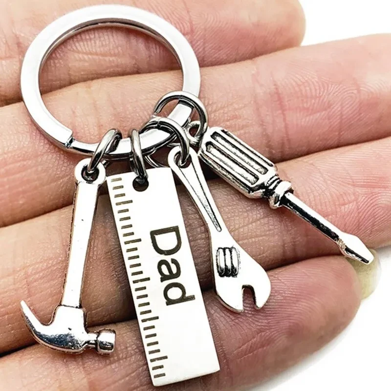 Hammer Screwdriver Pull Keychain