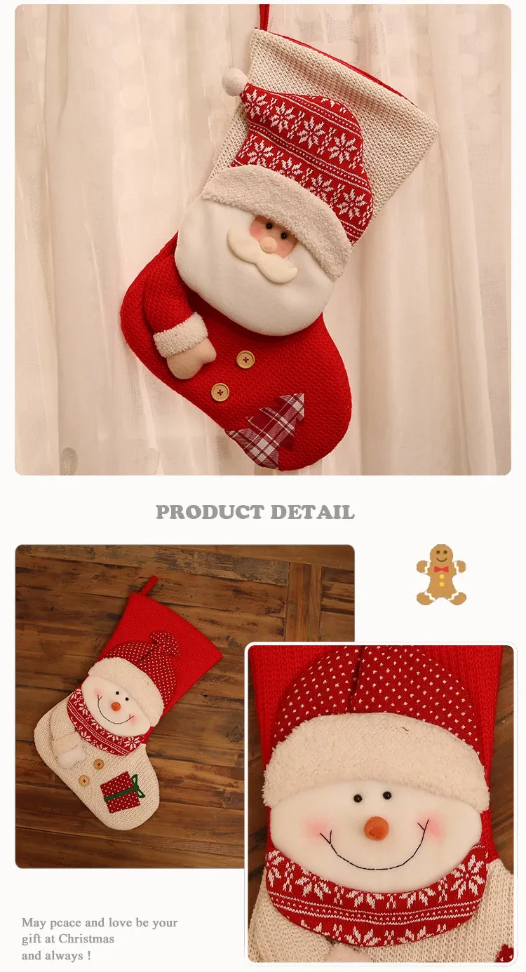 Christmas Knitted Socks