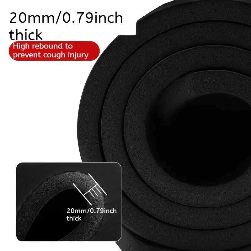 SY Premium Non-Slip Thickened NBR Fitness & Yoga Mat for Men