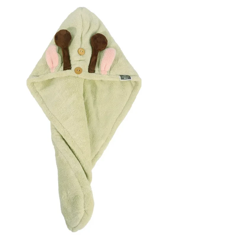 Absorbent Shower Cap Shampoo Long Hair