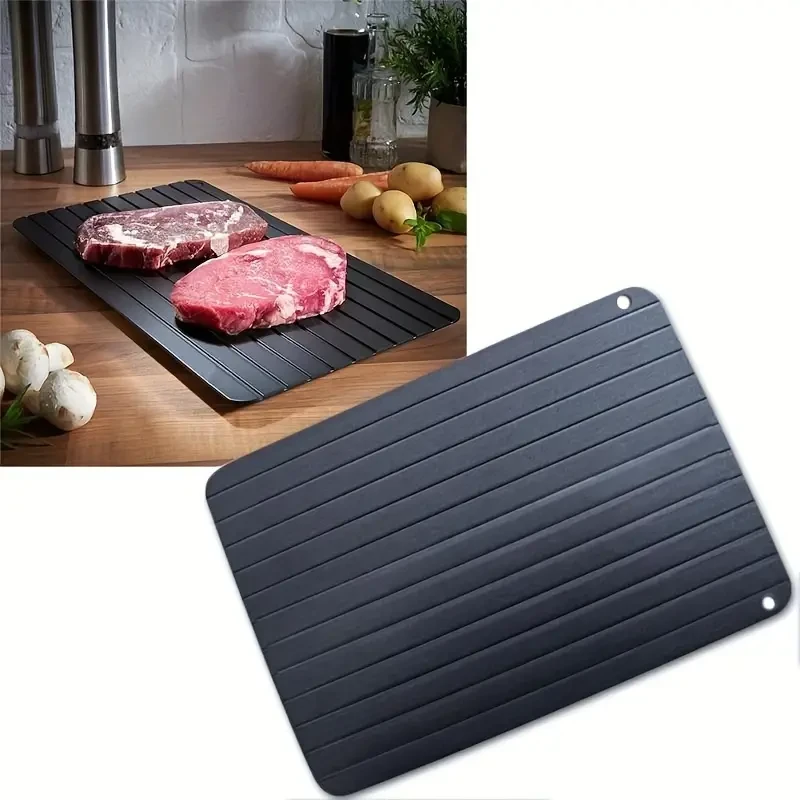 Swift Thaw Defrosting Tray - Effortless Meat & Frozen Food Thawing Plate
