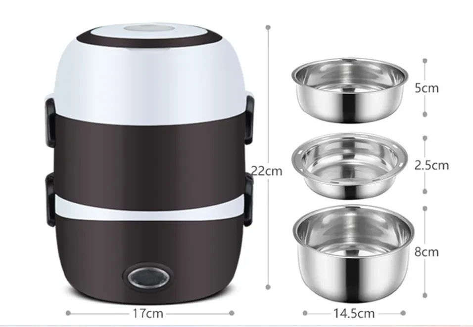 3pcs Multi-functional lunch box