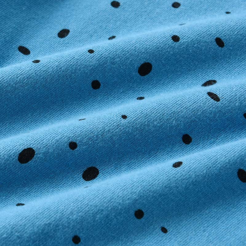 Kids' Long Sleeve Polka Dot Hooded Set