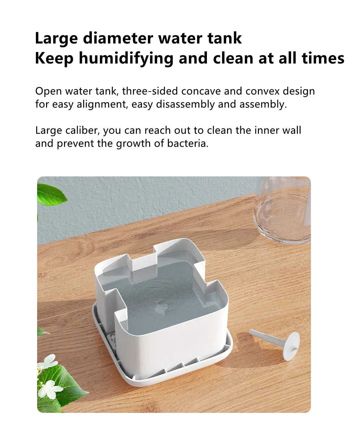 Air Humidifier With Atmosphere Light