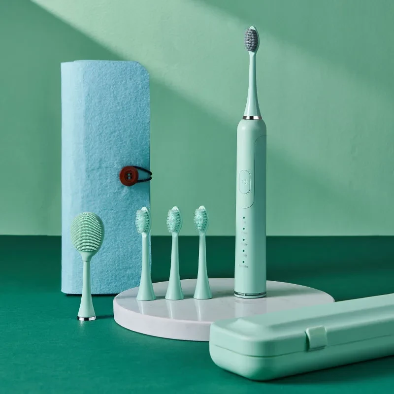 Magnetic Levitation Rechargeable Couple Electric Toothbrush