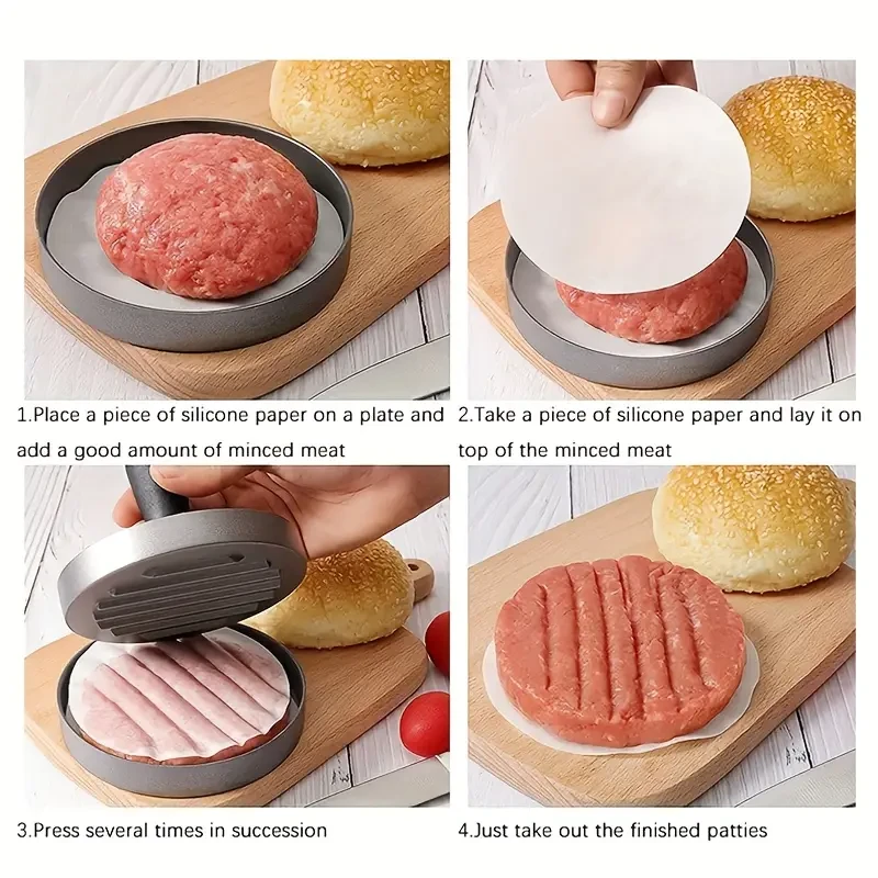 Burger Press Non-Stick Hamburger Press Patty Maker Mold