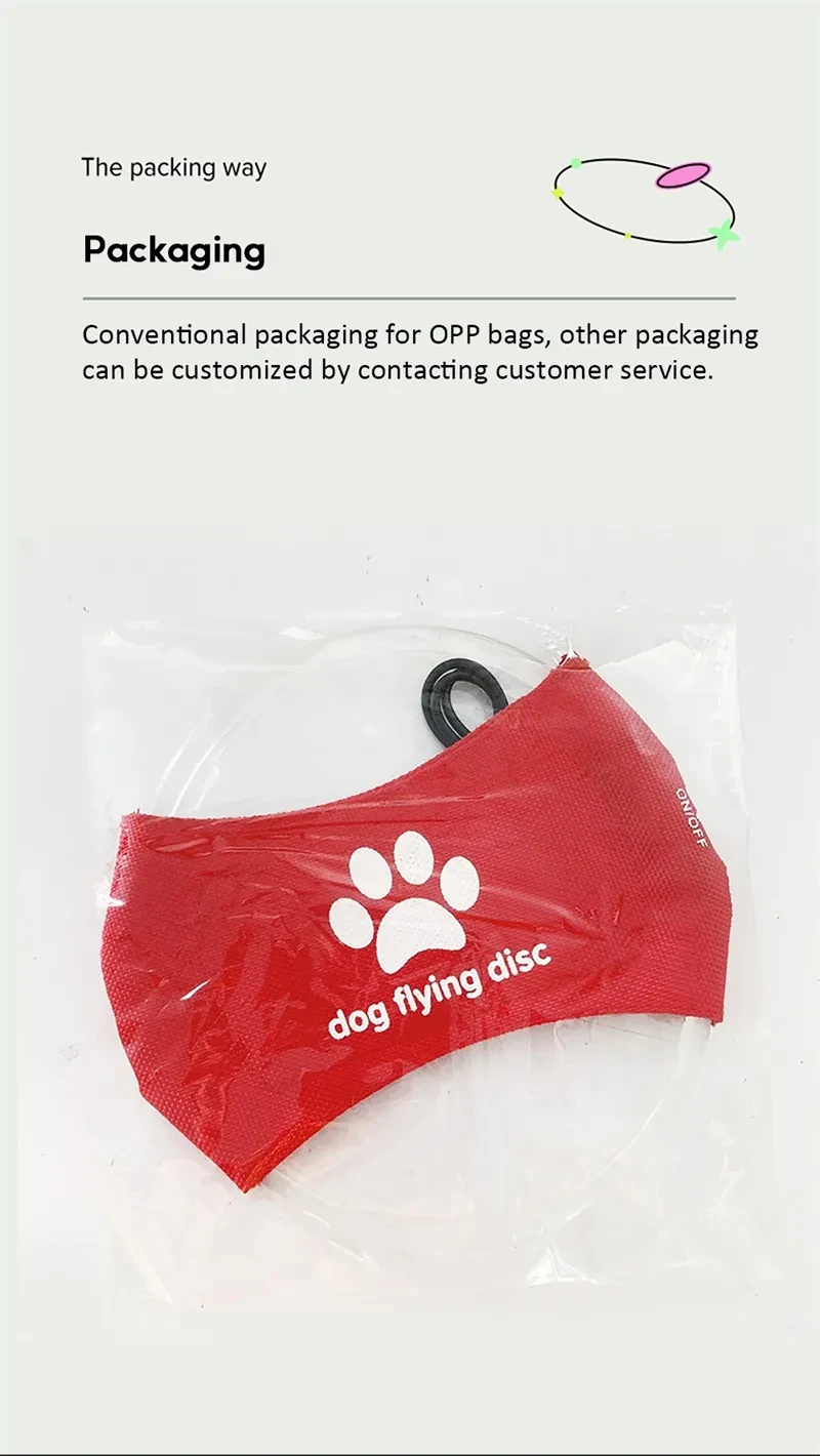 Dog Flying Discs Light Glowing LED