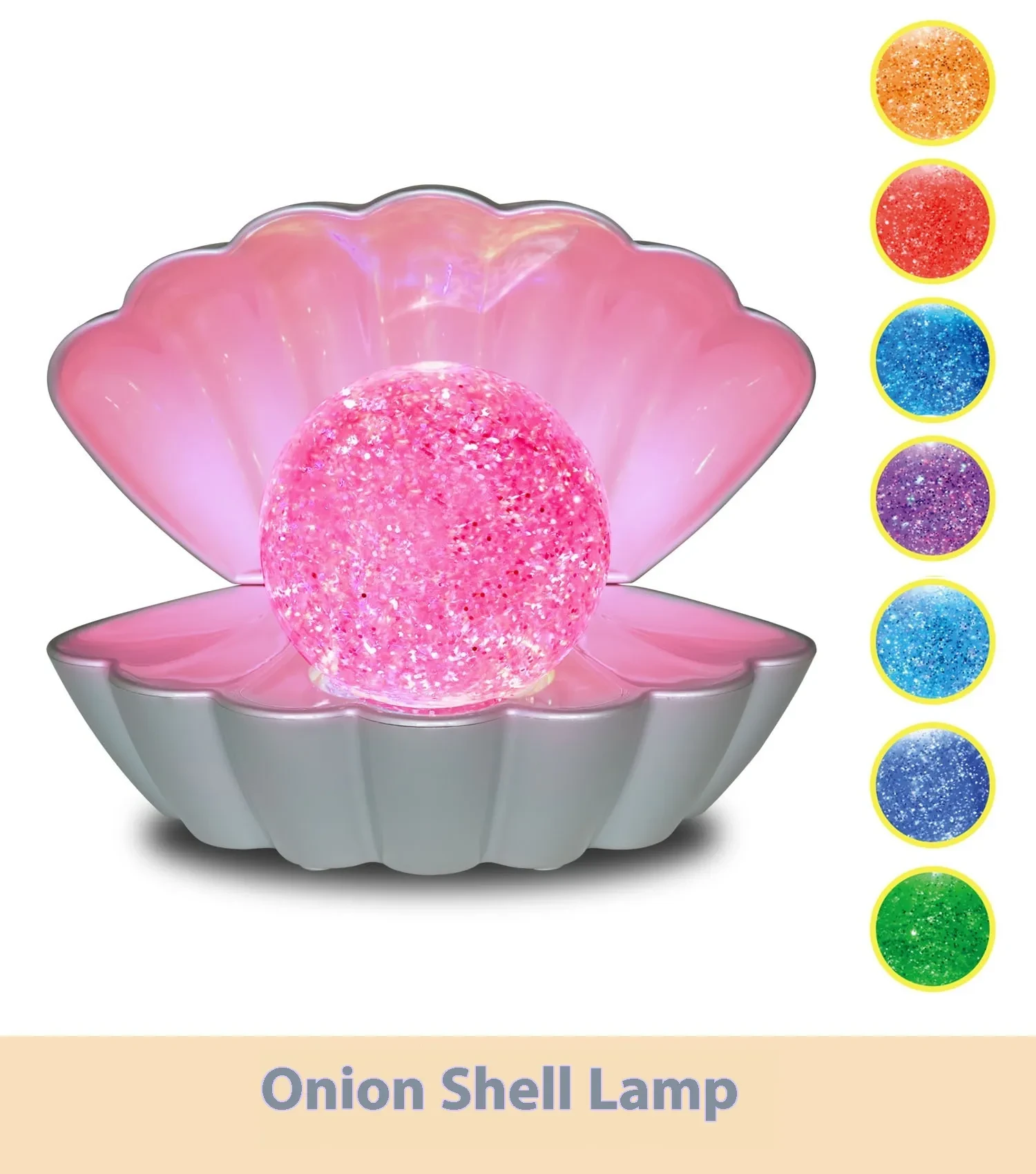 Neon Ambience Light Decorative Ornaments Shell-shaped Small Night Lamp