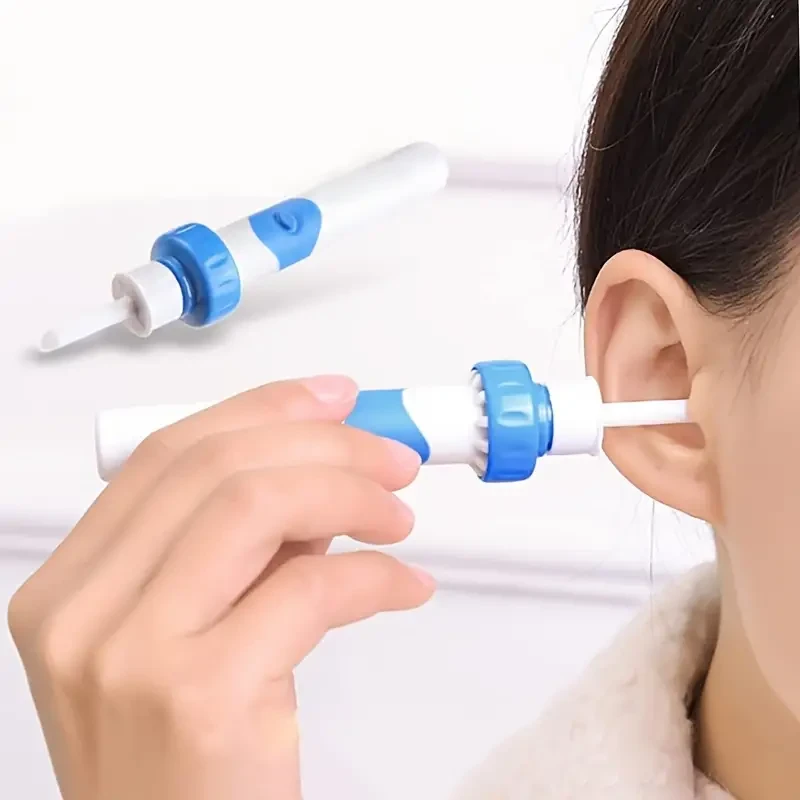 Battery-Powered Ear Wax Cleaner with Soft Tip