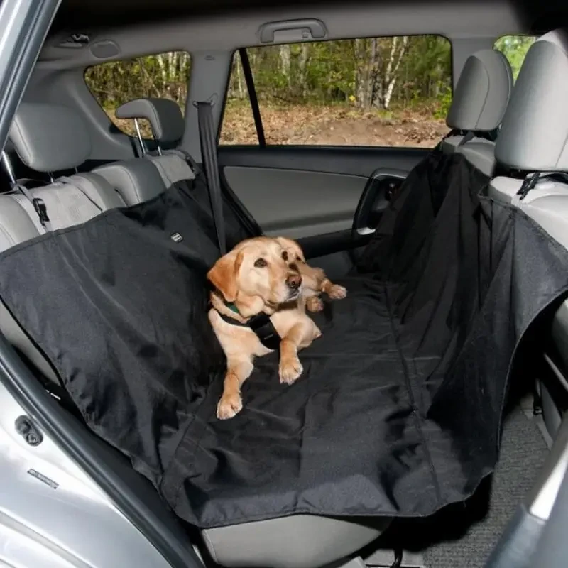 Car Back Seat Dog Mat  Waterproof & Durable Pet Protector