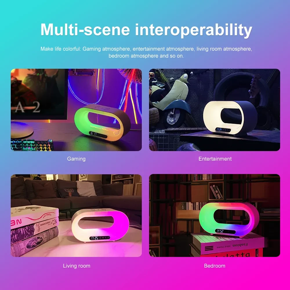 Multi-function 3 In 1 LED Night Light APP Control