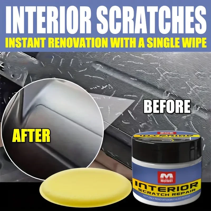 Car Interior Scratch Repair Gel  Plastic & Dashboard Restorer (100g)
