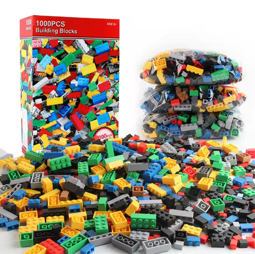 1000 DIY creative building block