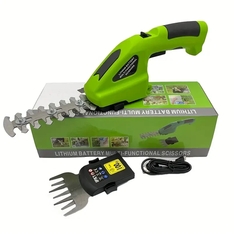 7.2V Electric Handheld Hedge Trimmer and Pruning Shears