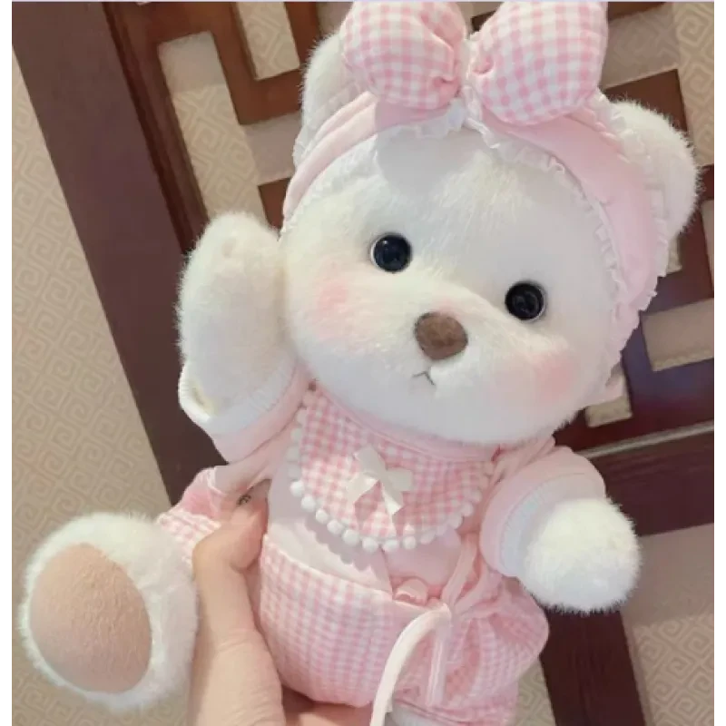 Milk White Bear Powder - Soft and Gentle Plush Toy by Get A Hug