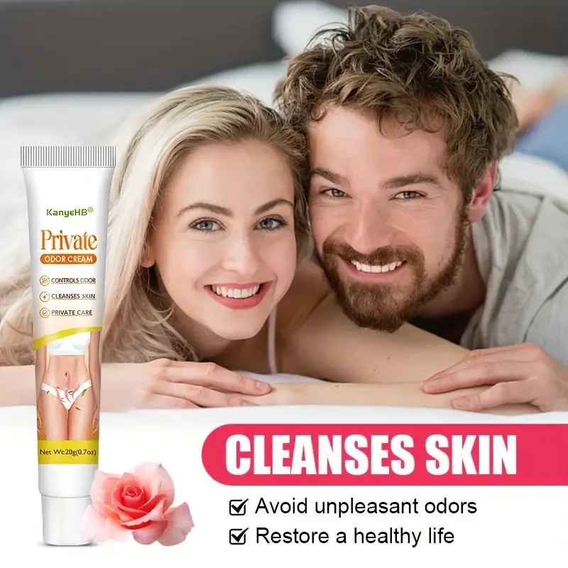 4pcs Women's Private Part Odor Control Cream - Herbal Extract, Gentle & Soothing, Refreshing Scent, Moisturizing Skin Care