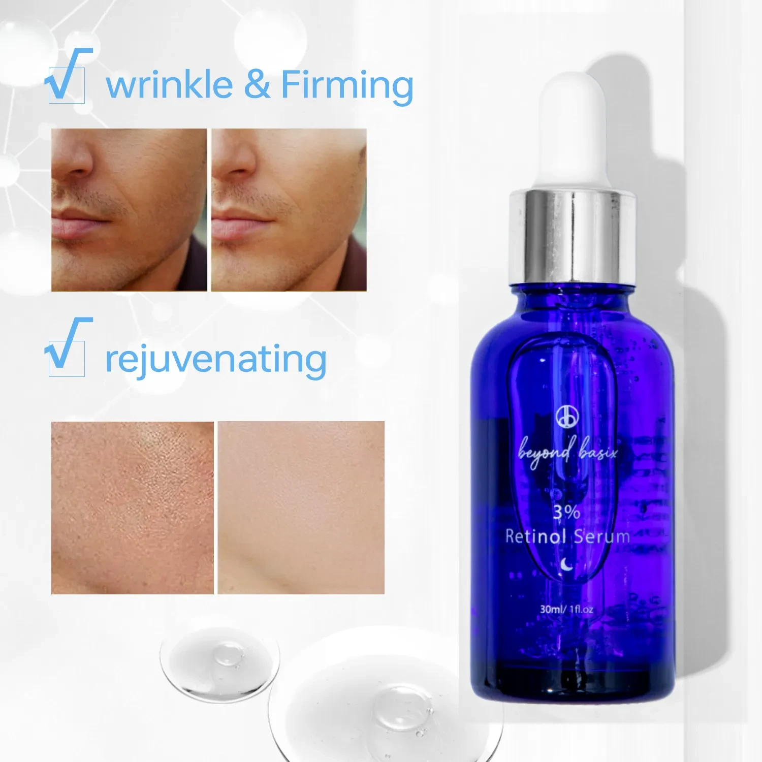 Moisturizing Facial Care Retinol Serum