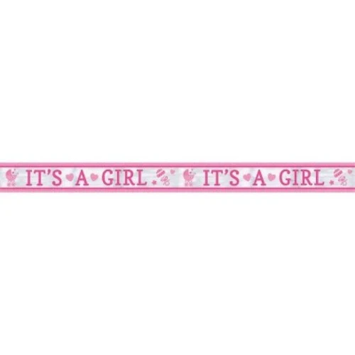 Baby Girl Banner - Foil