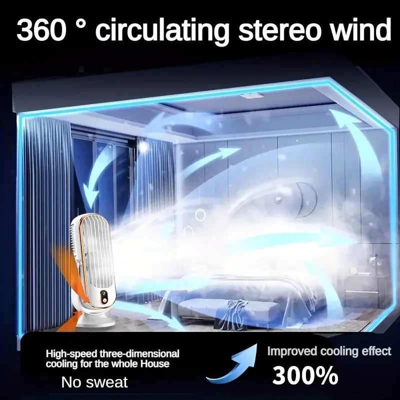 1pc, Portable Air Conditioner Fan