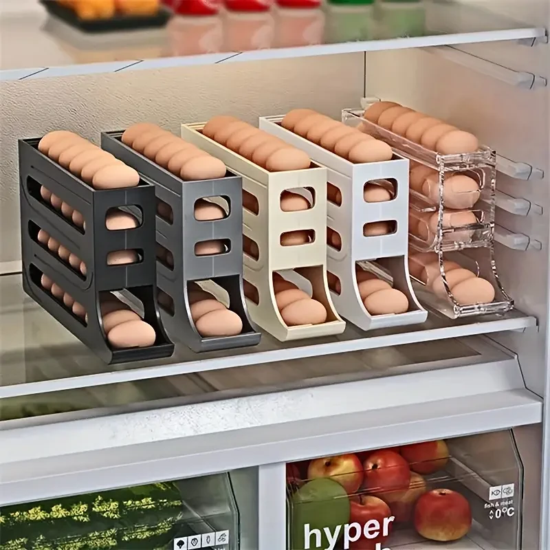 Smart Refrigerator Egg Organizer