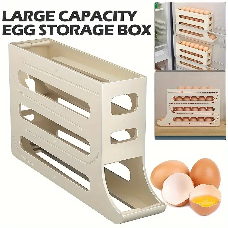 Smart Refrigerator Egg Organizer