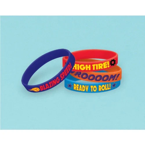 Bracelet Favour - Blaze Rubber (6 units) - Pack of 6