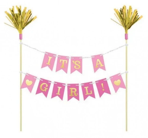 Cake Pick - It's A Girl