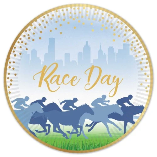 Paper Plates - Race Day (8 units) - Pack of 8